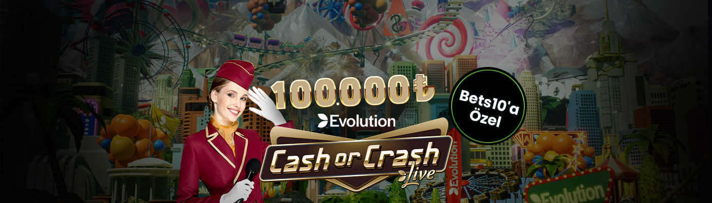 Evolution Cash or Crash’ten 100.000 TL Nakit Ödül evo